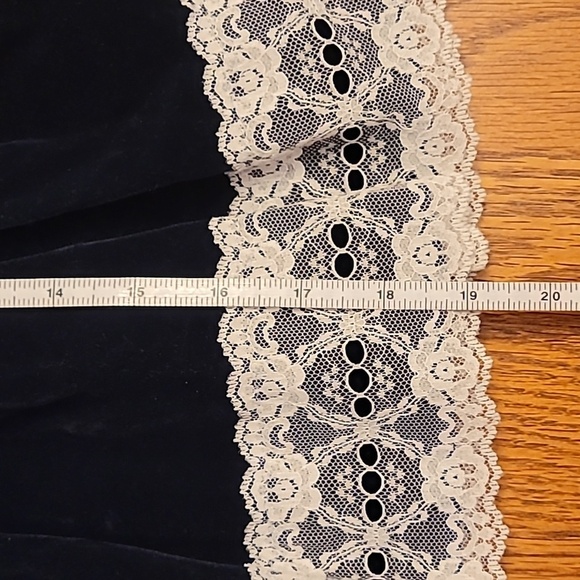 Cutest One Toddler Girls Christmas Holiday Dress dark blue velvet lace LOT G - Picture 10 of 13